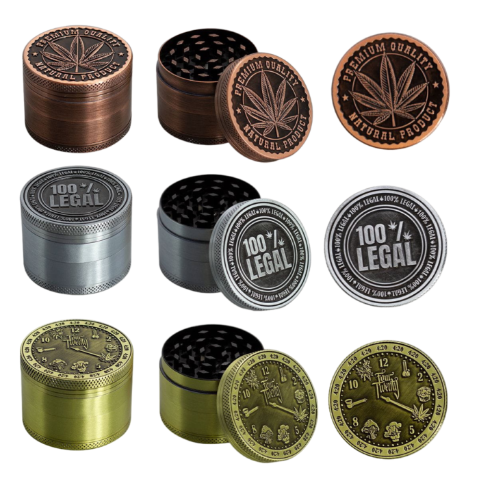 Młynek Amsterdam 420 50mm 4part DG524-3 Mix Kolorów