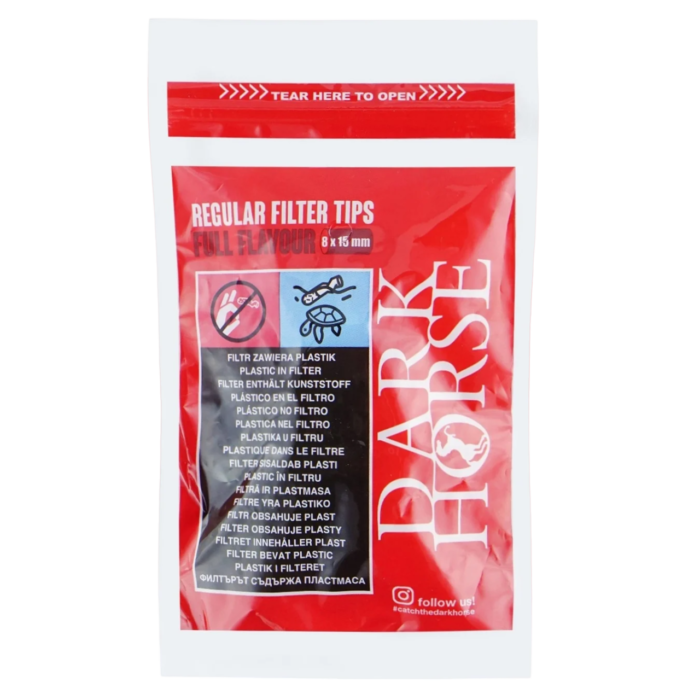 Regular Filter Tips Dark Horse 8mm
