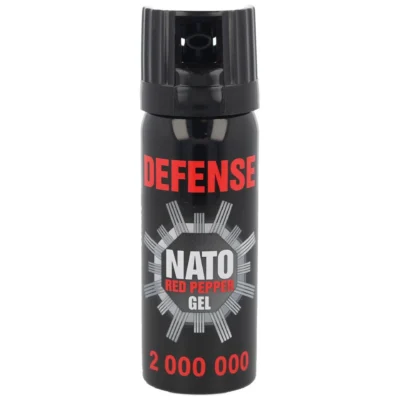 Gaz pieprzowy Defense Nato Red Pepper Gel (czarny) 50ml