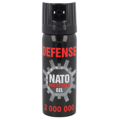 Gaz pieprzowy Defense Nato Red Pepper Gel (czarny) 50ml