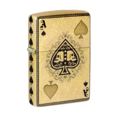 ZIPPO - ACE OF SPADES DESIGN