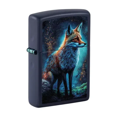 ZIPPO - GLOWING FOX NAVY MATTE