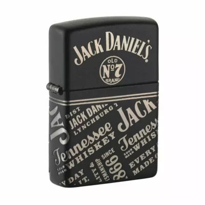 ZIPPO - JACK DANIELS BLACK MATTE