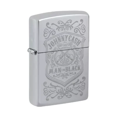 ZIPPO - JOHNNY CASH HIGH POLISHED CHROME