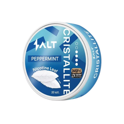 SALT CRISTALLITE Nicotine Leaf Peppermint 6 mg