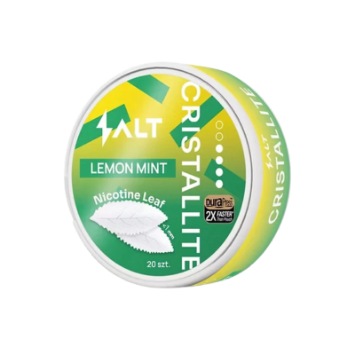 SALT CRISTALLITE Nicotine Leaf Lemon Mint 6 mg