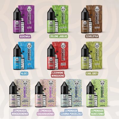 Liquid Panda Salt - Zestaw Mix Smaków (5 sztuki) 10 ml