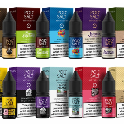 Liquid Pod Salt Nexus / Core / Fusion - Zestaw Mix Smaków (3 sztuki) 10 ml