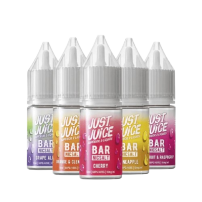 Liquid Just Juice Bar Salt 20mg - Zestaw Mix Smaków (3 sztuki) 10 ml