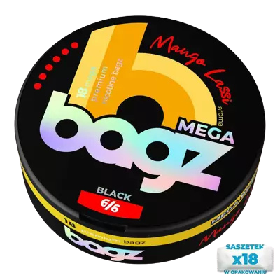 Saszetki nikotynowe BAGZ Black 6/6