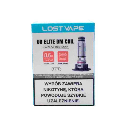 Grzałka Lost Vape UB Elite DM E-PLUS 0.6ohm