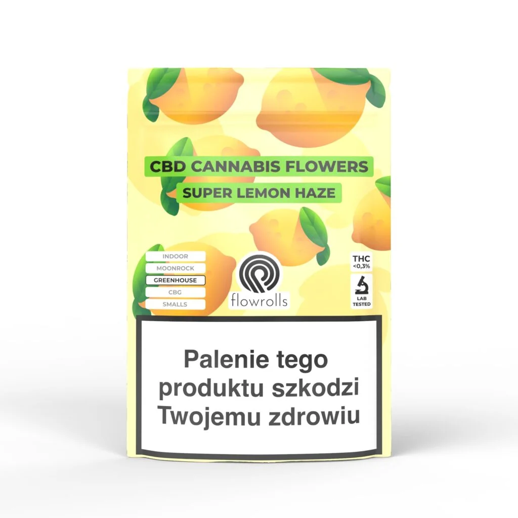 Super Lemon Haze susz konopny CBD z akcyzą 1g