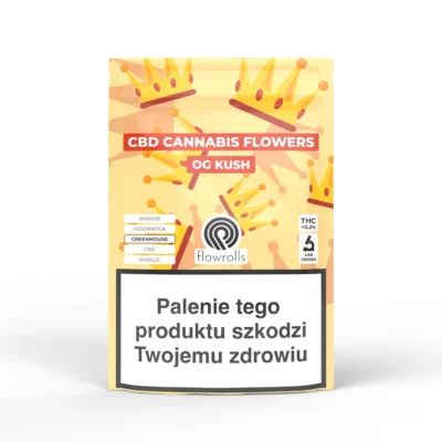 OG Kush susz konopny CBD z akcyzą 2g