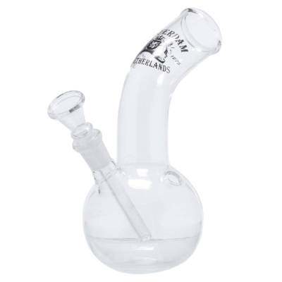 Bongo Amsterdam Glass Bong - H:18cm - Ø:36mm - Socket:14.5mm [01108]