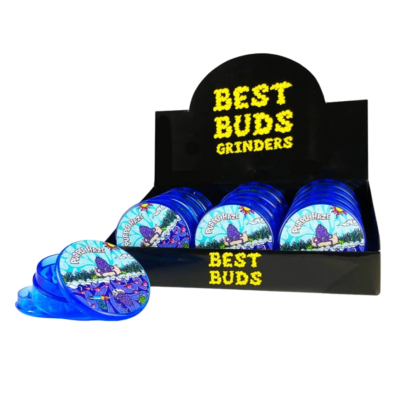 Młynek Best Buds Plastic  Purple Haze 3 Parts – 50mm [35447]