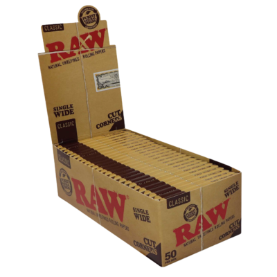 Bletki RAW Papers Single Wide Cut Corne [716165250265] [13814]