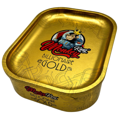 Monkey King Billionaire Gold Rolling Tray Box 18 x 14cm [395990]