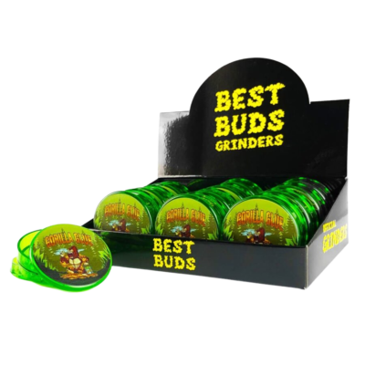 Młynek Best Buds Plastic Gorilla Glue 3 Parts – 50mm [35451]