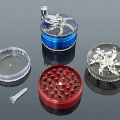 GRINDER METALOWY Z RĄCZKĄ DO KRĘCENIA 1-2126