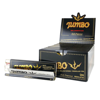 Jumbo King Size Rolling Papers with Pre-Rolled Tips  [36226]