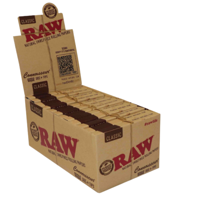 Bletki RAW Connoisseur Single Wide Tips [716165202554] [13031]