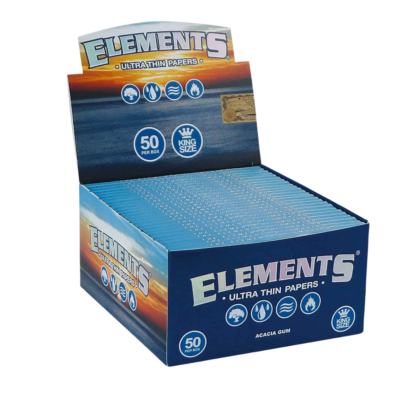 Bletki ELEMENTS King Size BOX/50 - 33 leaves [716165177821] [10373]