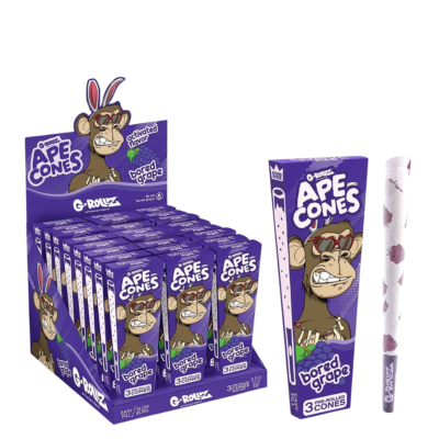 G-Rollz | Ape Cones "Bored Grape" - 3 Pop Cones [AA1180KD-DIS]