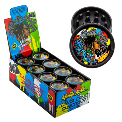 Młynek Santa Cruz Wiz Khalifa Biodegradable Hemp 2 Parts – 55mm  (56138)
