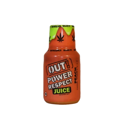 Shot Konopny OUT! Power Respect 650MG CBD - Peach