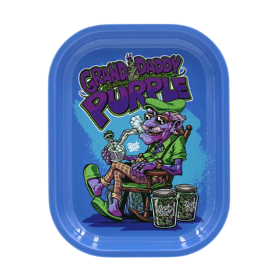 Best Buds Tin Box Rolling Tray with Storage Grand Daddy Purple [354344-1]