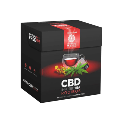 Black Tea Pyramid Bags Infused with 150mg CBD  [70524]