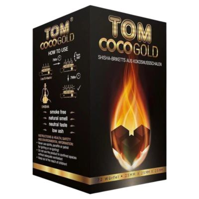 Węgiel do shishy Tom Cococha Gold 1kg