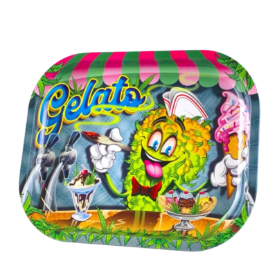 Gelato Metal Rolling Tray Small [37302]