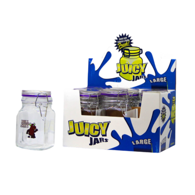 Juicy Jay Tobacco and Herbs Glass Jars Large Mix Designs[GA2150]