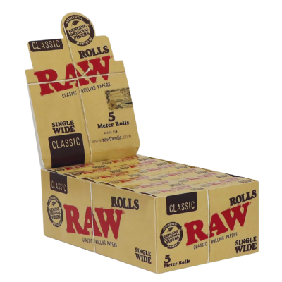 Bletki RAW Classic Rolls Single Wide 5m [716165250135] [13208]