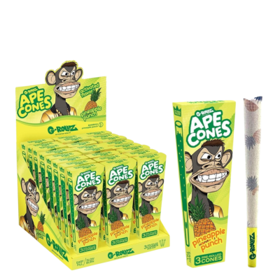 G-Rollz | Ape Cones "Pineapple Punch" - 3 Pop Cones  [AA1180KG]