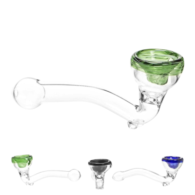 Bongo Amsterdam | Glass pipe- L:11cm- [02940MIX]