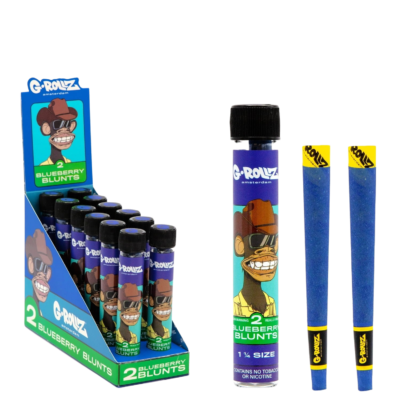 G-Rollz | Blue Ape Cones - 1¼ Size 2x Pre-rolled Cones [GR1532BQ-DIS]